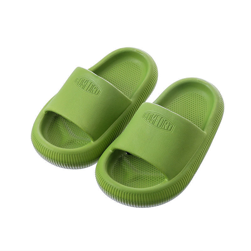 Children Wear-resistant Fashion Literal Slippers