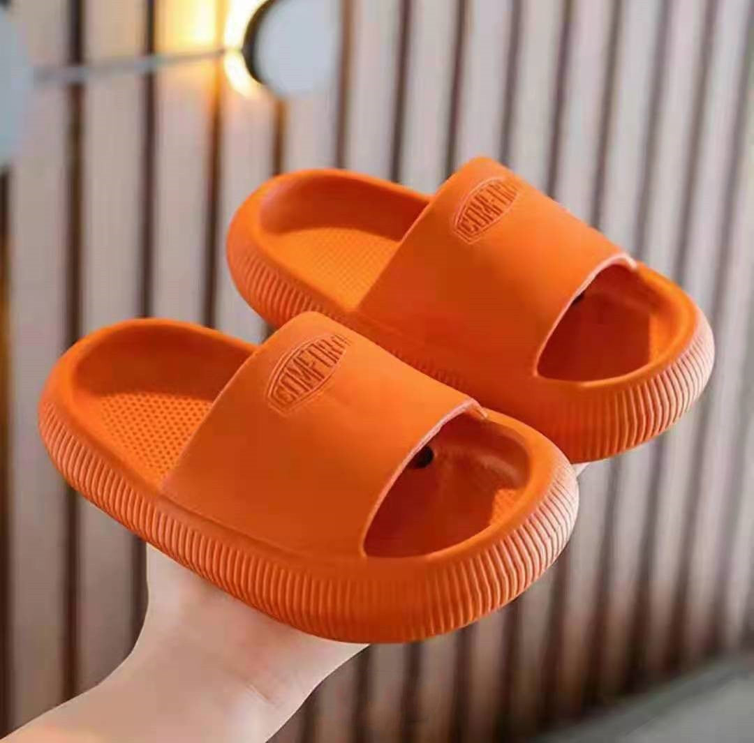 Children Wear-resistant Fashion Literal Slippers