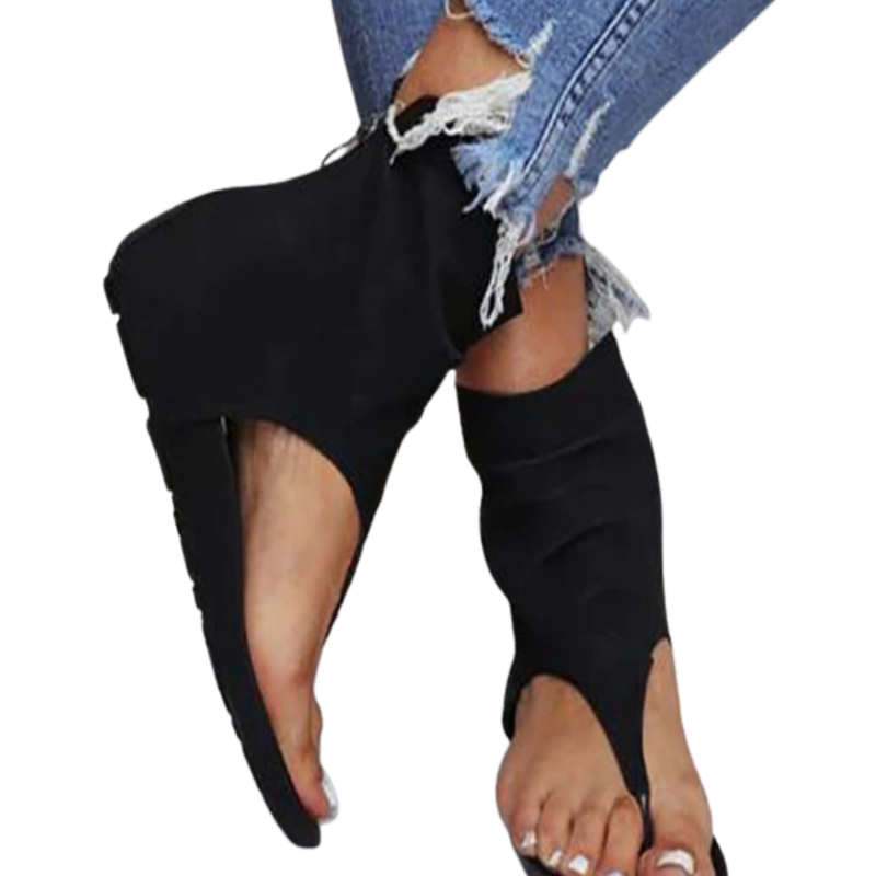 Ladies Zipper Sandals