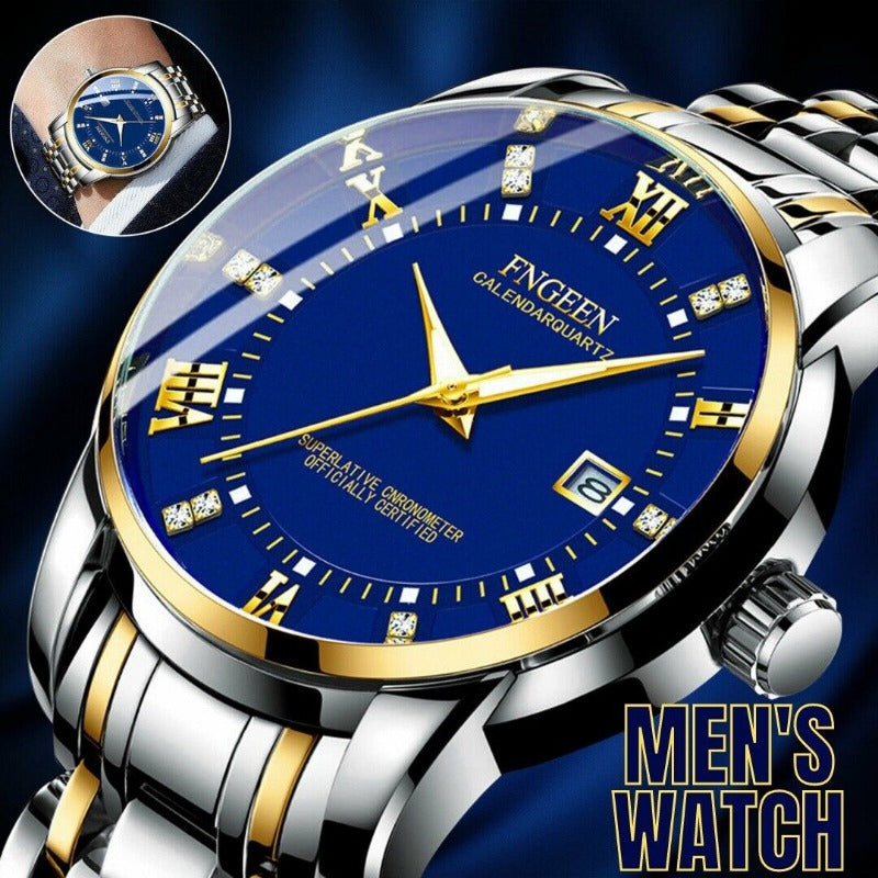 Men' s Stainless Steel Classic Watch