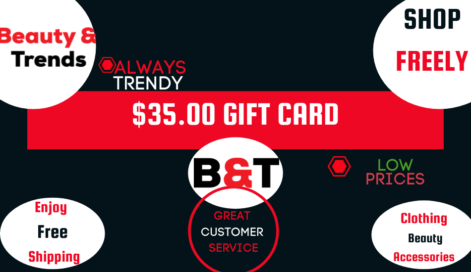Beauty and Trends Gift Card - Beauty and Trends 