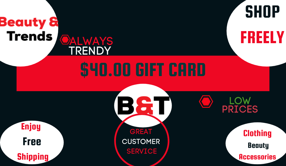 Beauty and Trends Gift Card - Beauty and Trends 