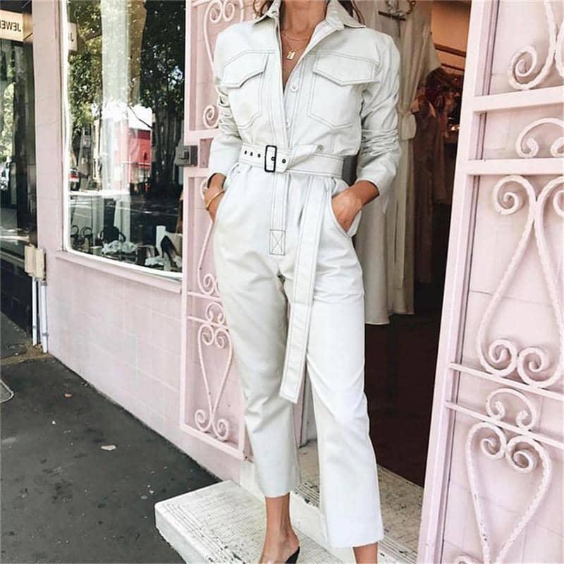 Ladies Workwear Jumpsuit - Beauty and Trends 