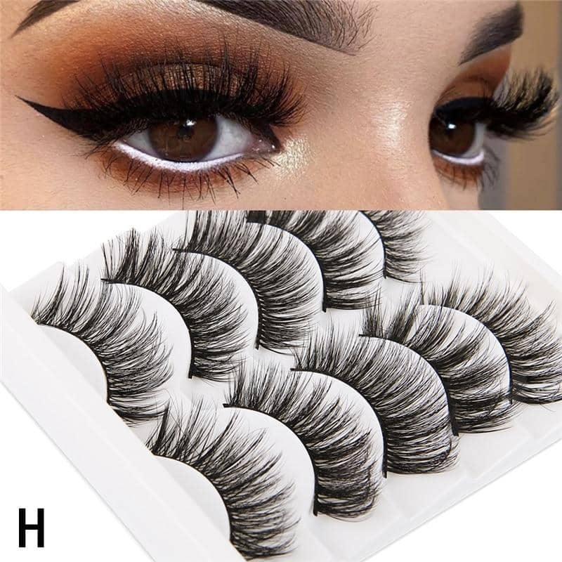 Long Thick Faux Mink Eyelash Extension - Beauty and Trends 