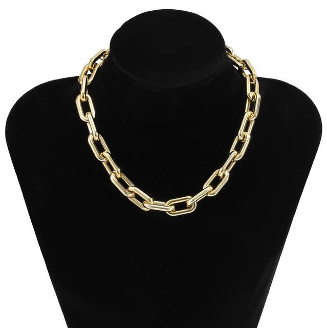 Thick Lock Chain Necklace for Women| Beauty and Trends