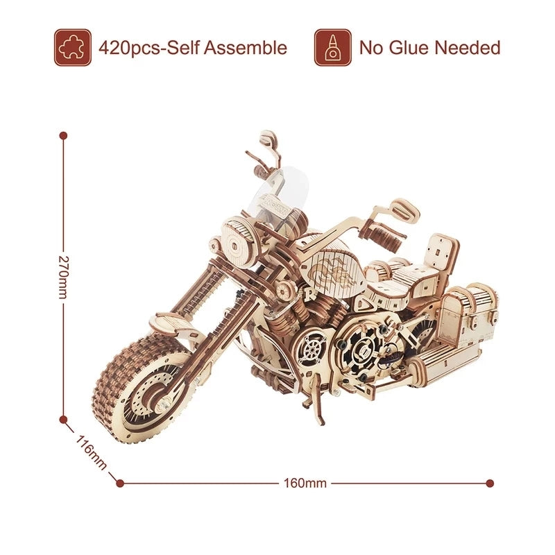 Have Some Fun Robotime Motor Bike Puzzle