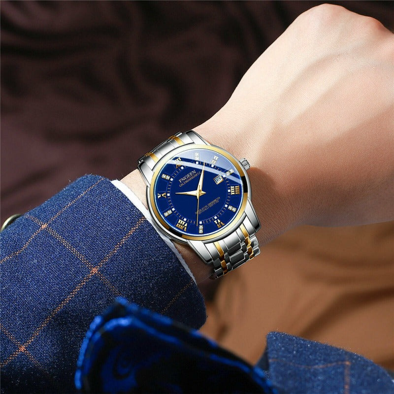 Men' s Stainless Steel Classic Watch