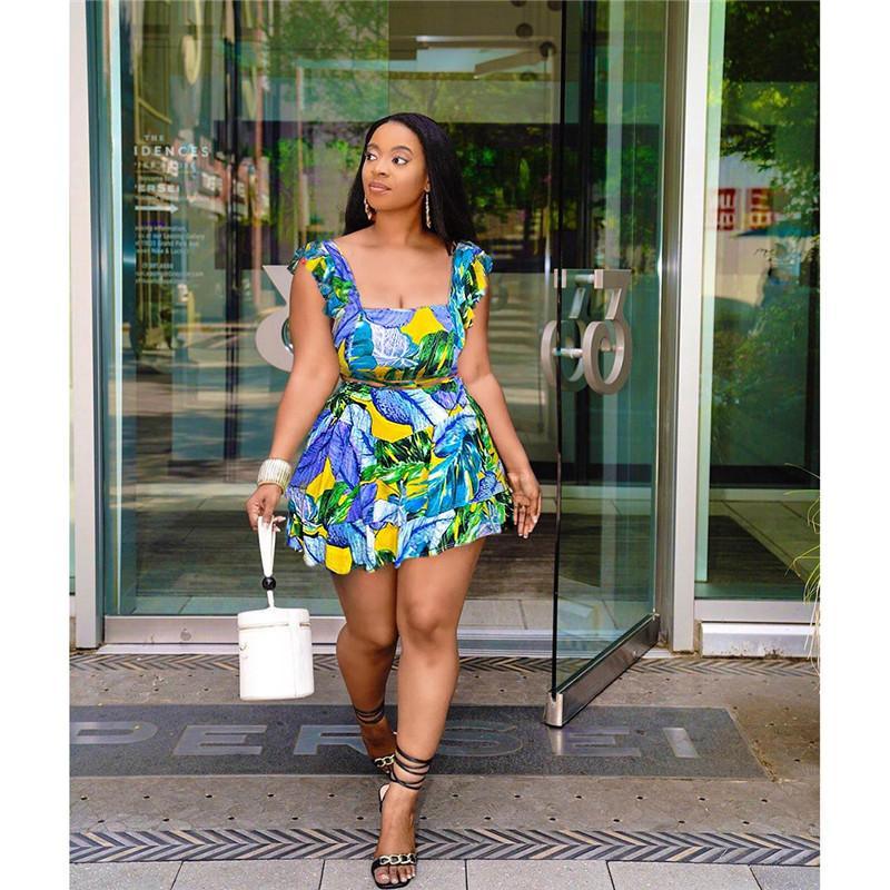 Curvy Ladies Summer Skirt Set - Beauty and Trends 