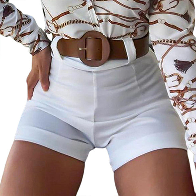 Long Sleeve Floral Printed Tie Knot Shirt and Shorts